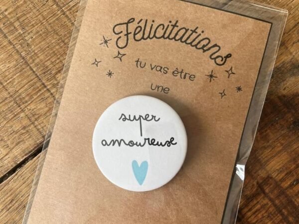 Badge « Super amoureux »