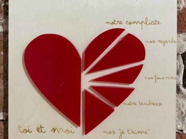 Cadre « Ce que j’aime dans notre couple »