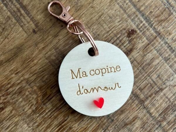 Porte-clés surnom personnalisé