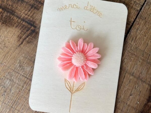 Carte et son fondant Chaudsdoudous — Saint-Valentin
