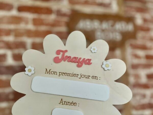 Panneau de rentrée — modèle Groovy